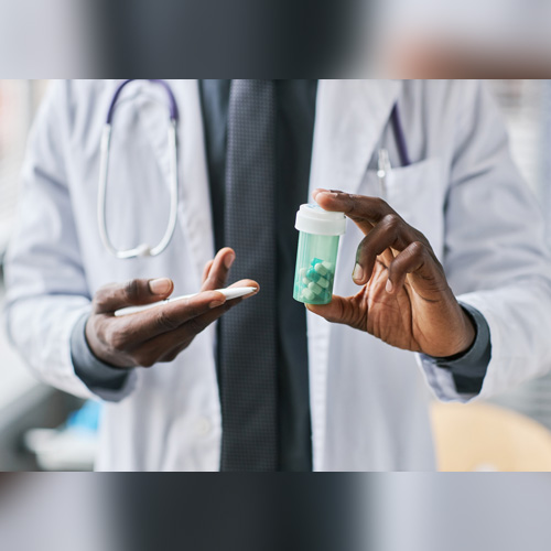 Doctor performing surgery with a team